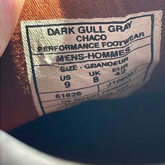 NWOT Chaco Men’s Thompson Slip Casual Shoe Size 9 - Picture 9 of 10